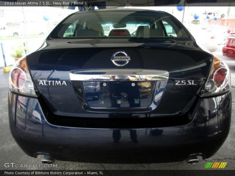 Navy Blue / Blond 2010 Nissan Altima 2.5 SL