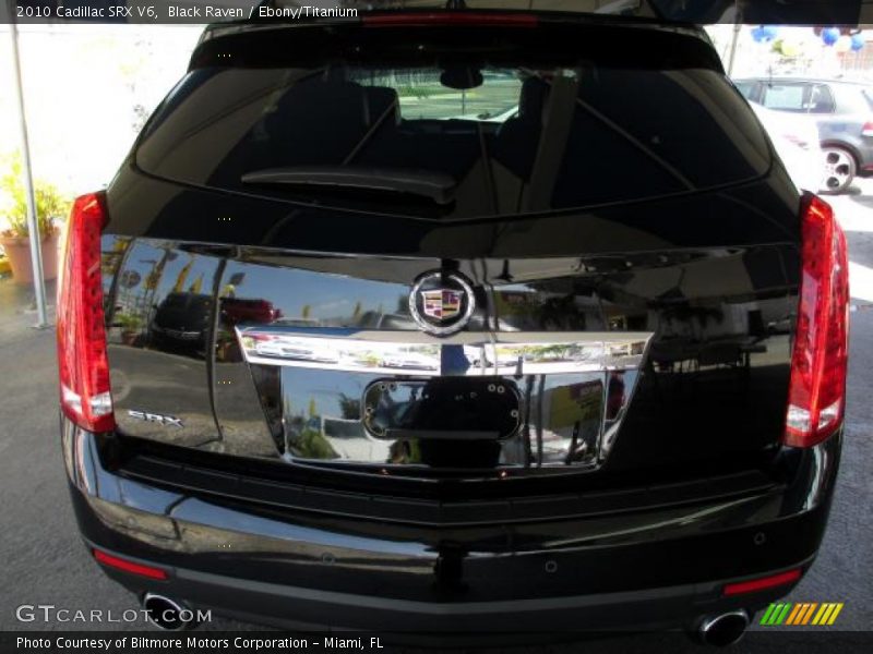 Black Raven / Ebony/Titanium 2010 Cadillac SRX V6