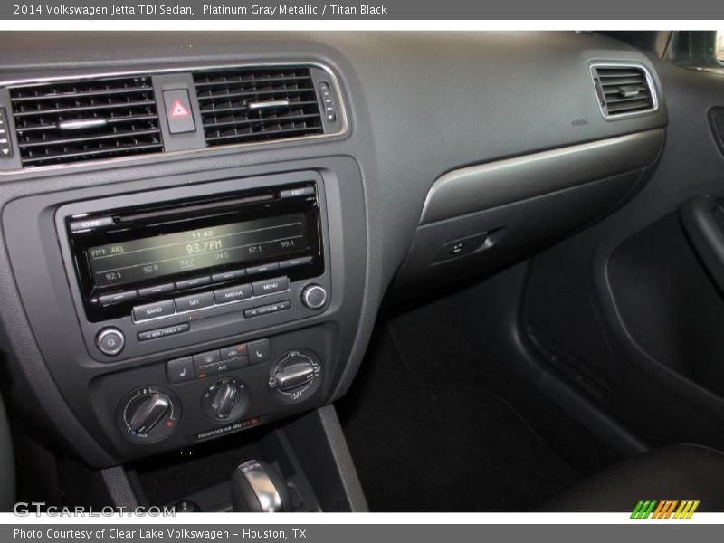 Platinum Gray Metallic / Titan Black 2014 Volkswagen Jetta TDI Sedan