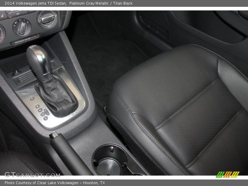 Platinum Gray Metallic / Titan Black 2014 Volkswagen Jetta TDI Sedan