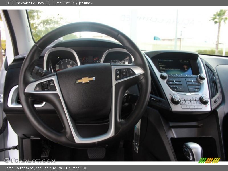 Summit White / Jet Black 2013 Chevrolet Equinox LT
