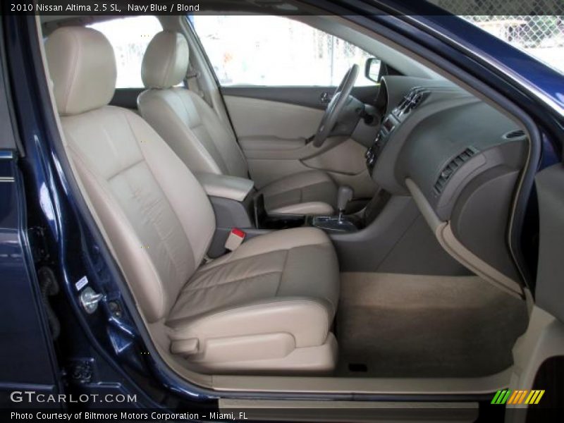 Navy Blue / Blond 2010 Nissan Altima 2.5 SL