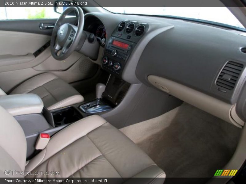 Navy Blue / Blond 2010 Nissan Altima 2.5 SL