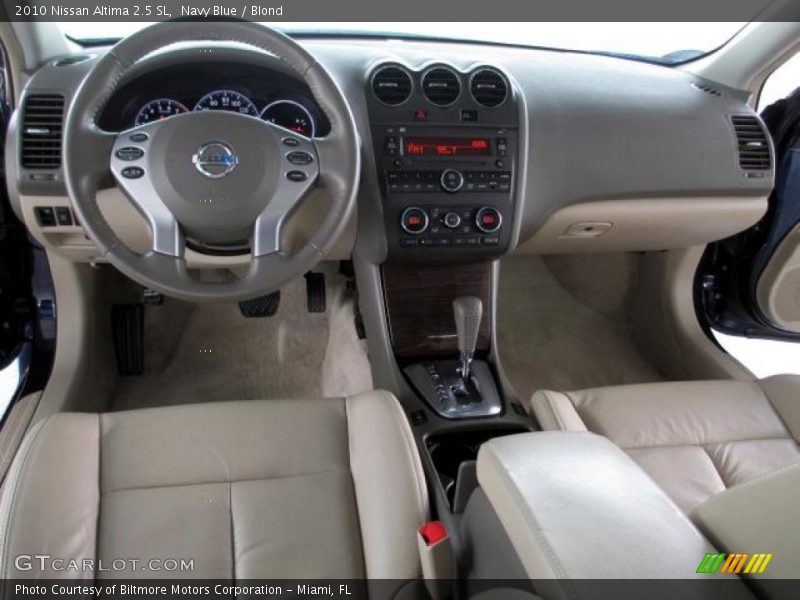 Navy Blue / Blond 2010 Nissan Altima 2.5 SL