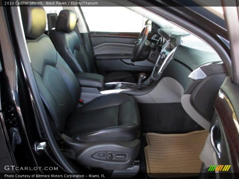 Black Raven / Ebony/Titanium 2010 Cadillac SRX V6