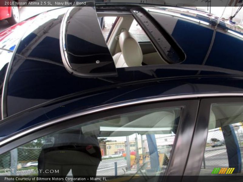 Navy Blue / Blond 2010 Nissan Altima 2.5 SL