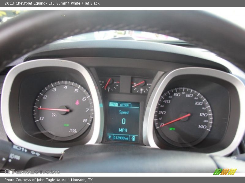 Summit White / Jet Black 2013 Chevrolet Equinox LT
