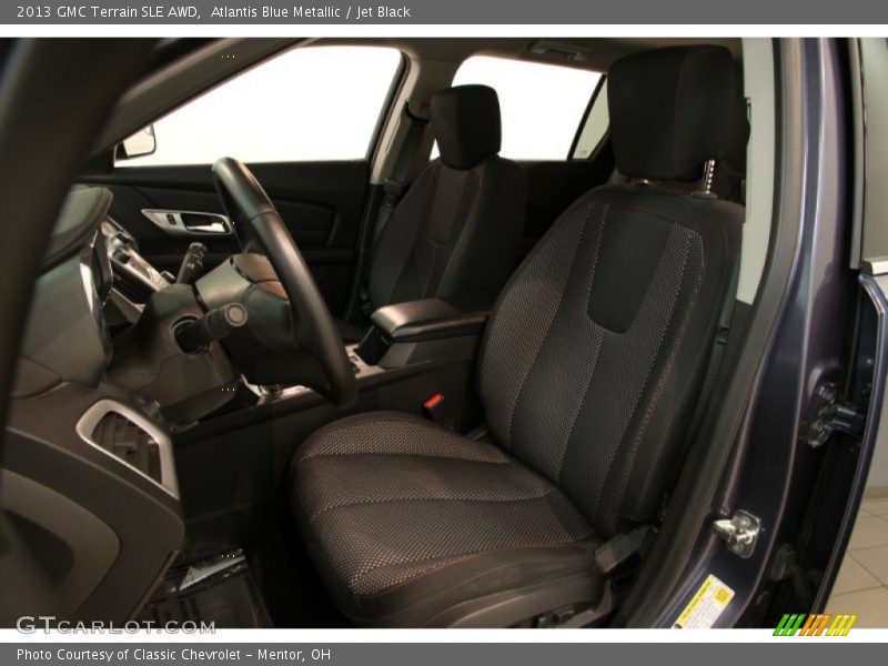 Atlantis Blue Metallic / Jet Black 2013 GMC Terrain SLE AWD
