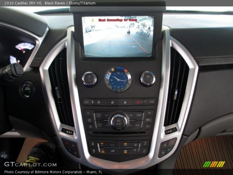Black Raven / Ebony/Titanium 2010 Cadillac SRX V6