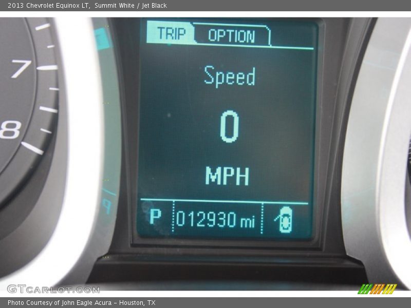 Summit White / Jet Black 2013 Chevrolet Equinox LT