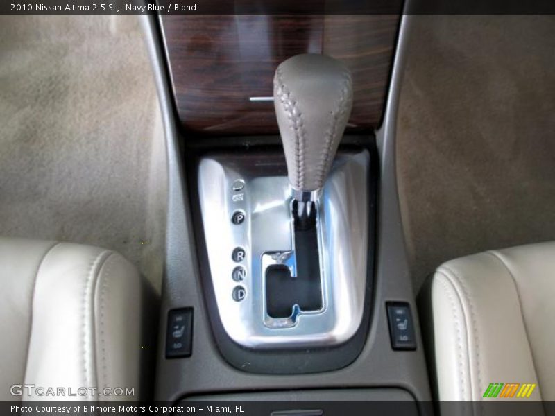 Navy Blue / Blond 2010 Nissan Altima 2.5 SL