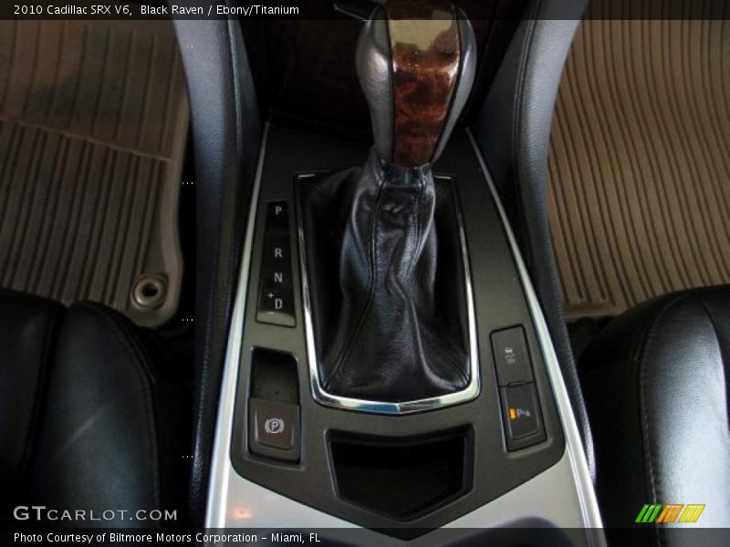 Black Raven / Ebony/Titanium 2010 Cadillac SRX V6