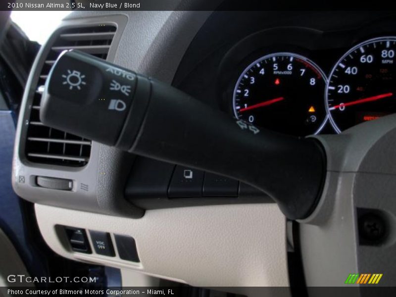 Navy Blue / Blond 2010 Nissan Altima 2.5 SL