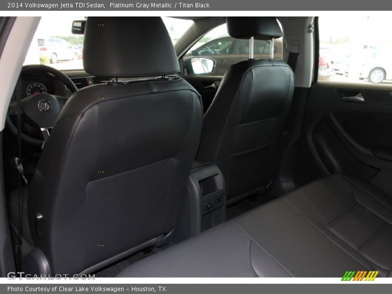 Platinum Gray Metallic / Titan Black 2014 Volkswagen Jetta TDI Sedan