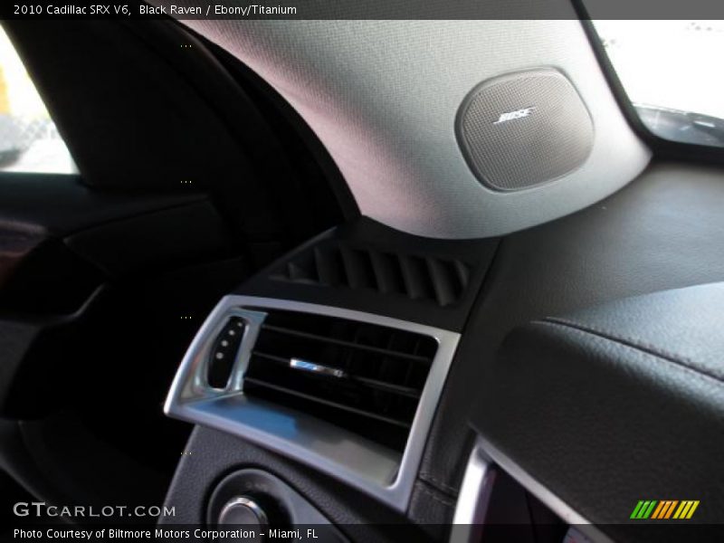 Black Raven / Ebony/Titanium 2010 Cadillac SRX V6