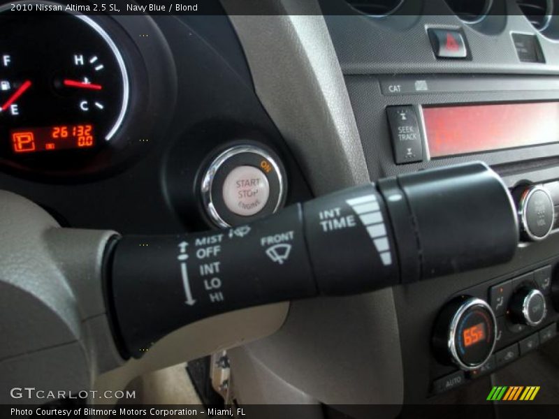Navy Blue / Blond 2010 Nissan Altima 2.5 SL