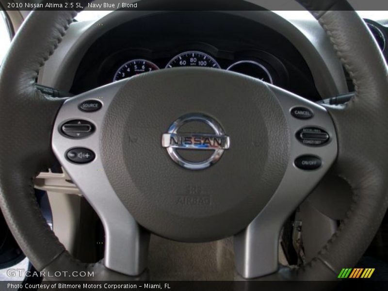 Navy Blue / Blond 2010 Nissan Altima 2.5 SL