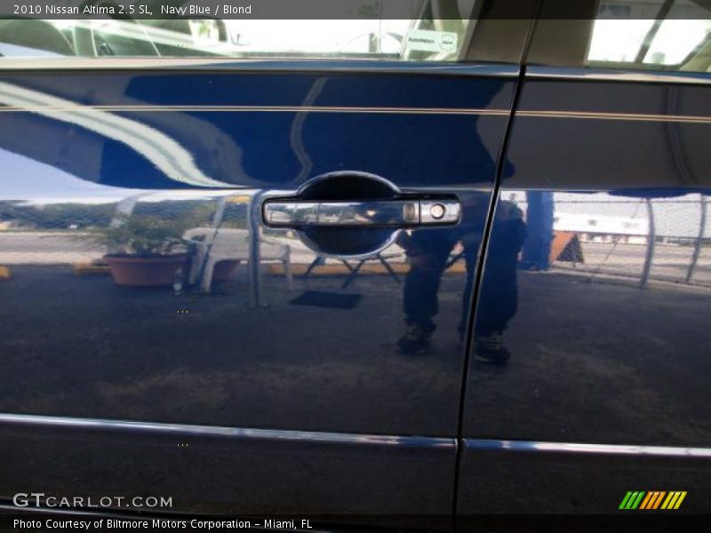 Navy Blue / Blond 2010 Nissan Altima 2.5 SL
