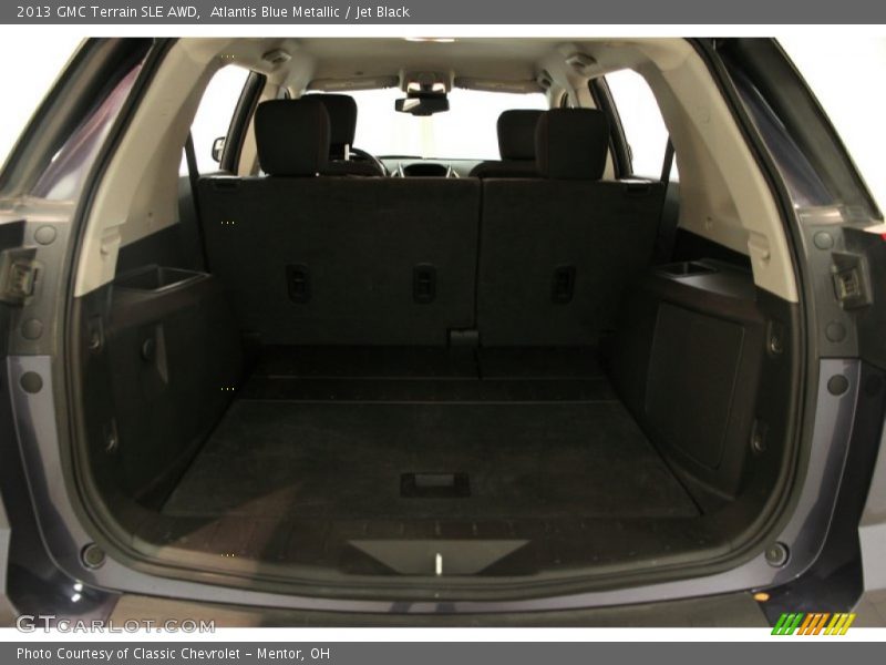 Atlantis Blue Metallic / Jet Black 2013 GMC Terrain SLE AWD