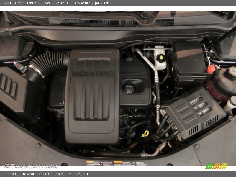 Atlantis Blue Metallic / Jet Black 2013 GMC Terrain SLE AWD