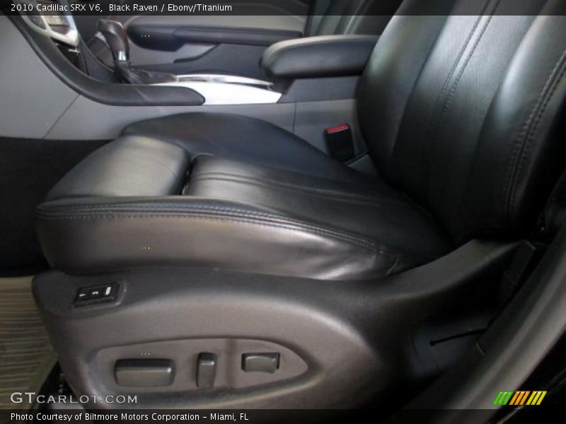 Black Raven / Ebony/Titanium 2010 Cadillac SRX V6