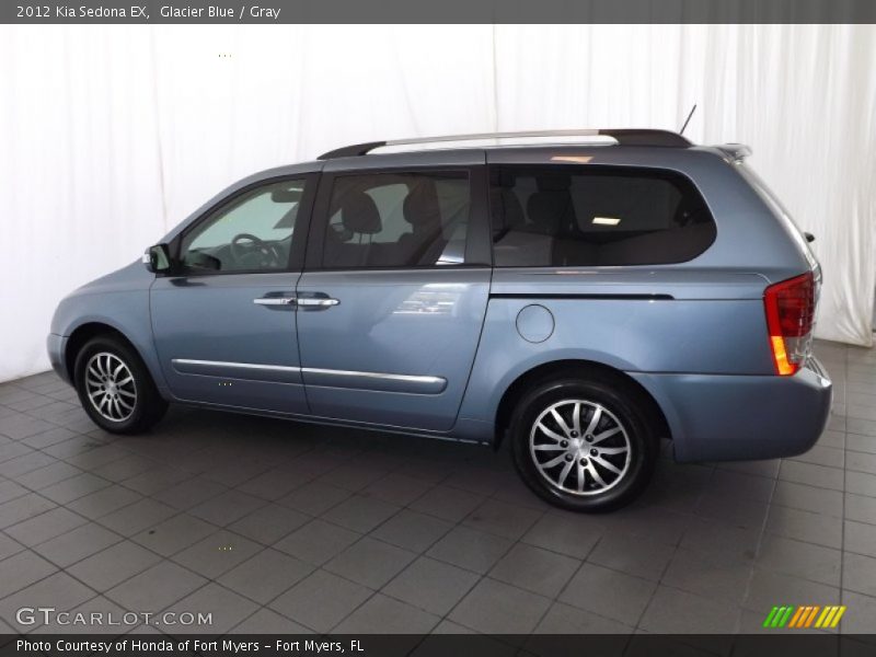 Glacier Blue / Gray 2012 Kia Sedona EX
