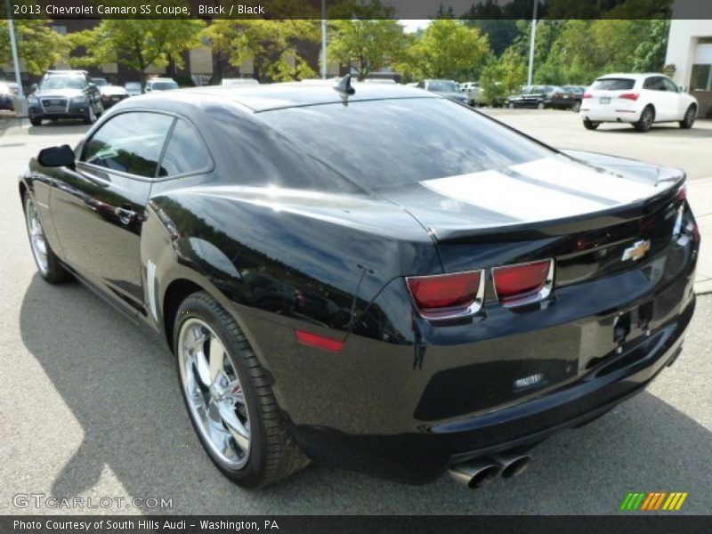Black / Black 2013 Chevrolet Camaro SS Coupe