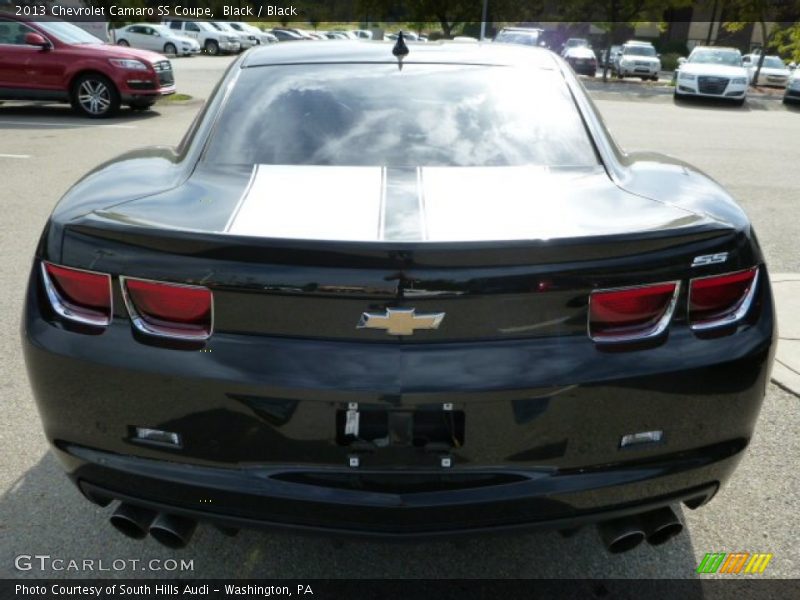 Black / Black 2013 Chevrolet Camaro SS Coupe