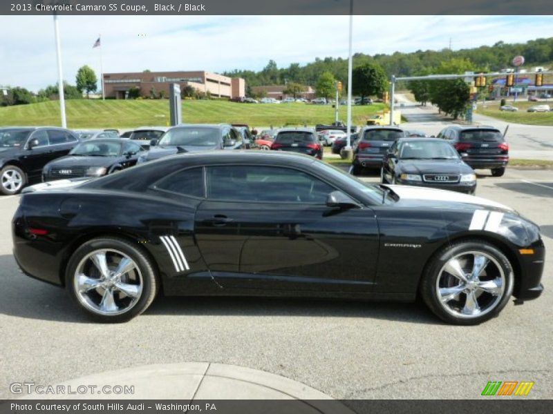 Black / Black 2013 Chevrolet Camaro SS Coupe