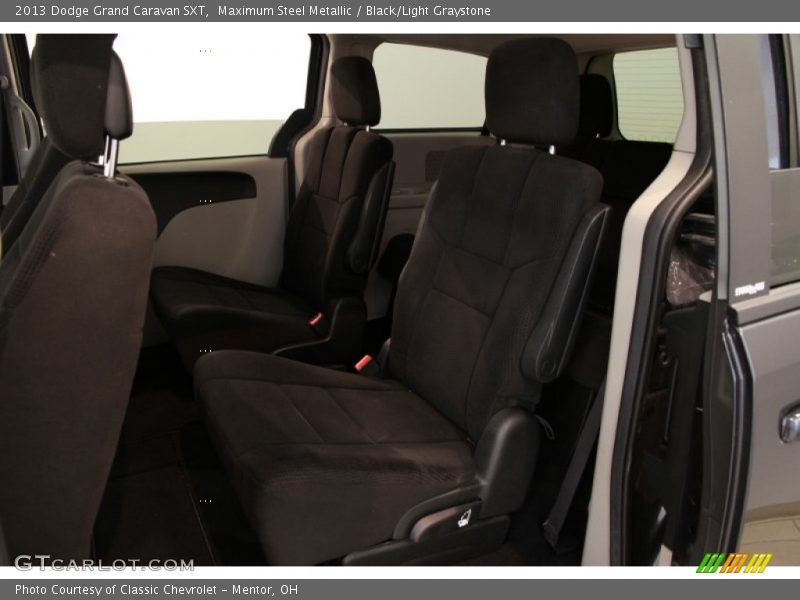 Maximum Steel Metallic / Black/Light Graystone 2013 Dodge Grand Caravan SXT