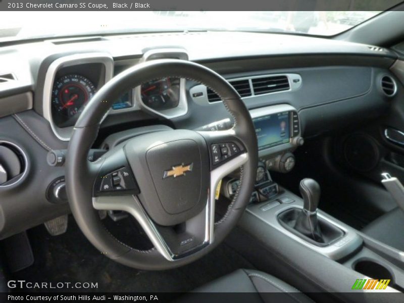 Black / Black 2013 Chevrolet Camaro SS Coupe