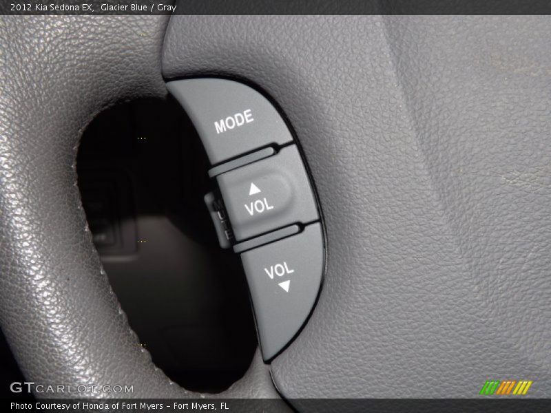 Glacier Blue / Gray 2012 Kia Sedona EX