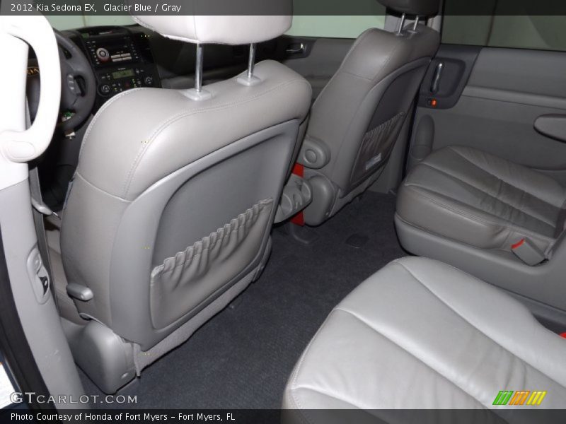 Glacier Blue / Gray 2012 Kia Sedona EX