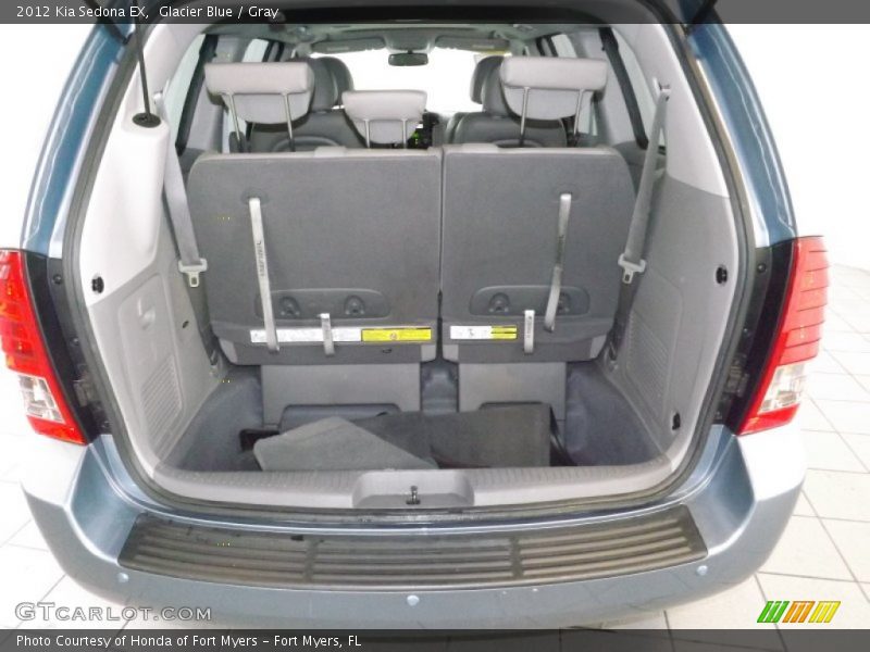 Glacier Blue / Gray 2012 Kia Sedona EX