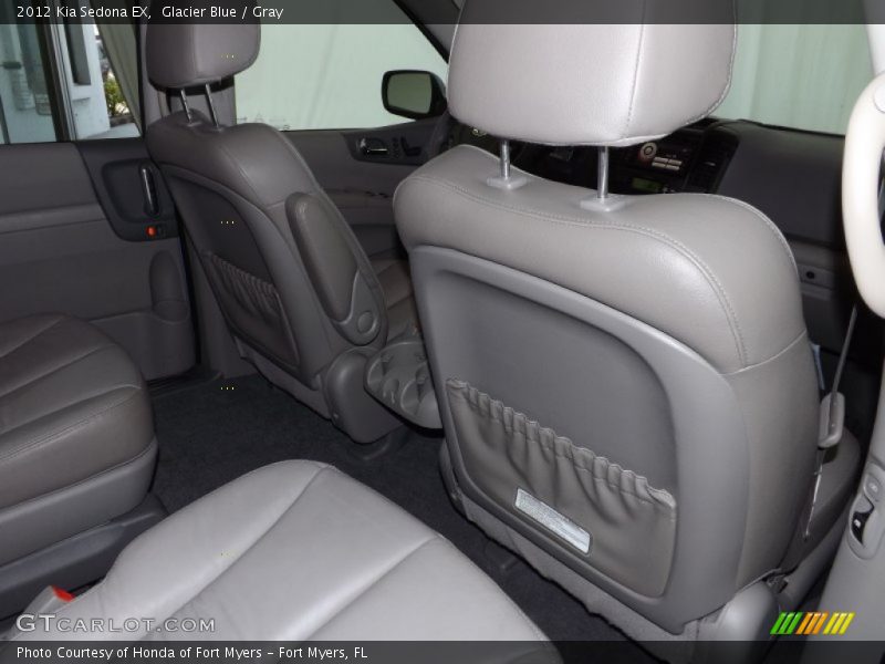 Glacier Blue / Gray 2012 Kia Sedona EX