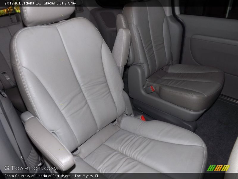 Glacier Blue / Gray 2012 Kia Sedona EX