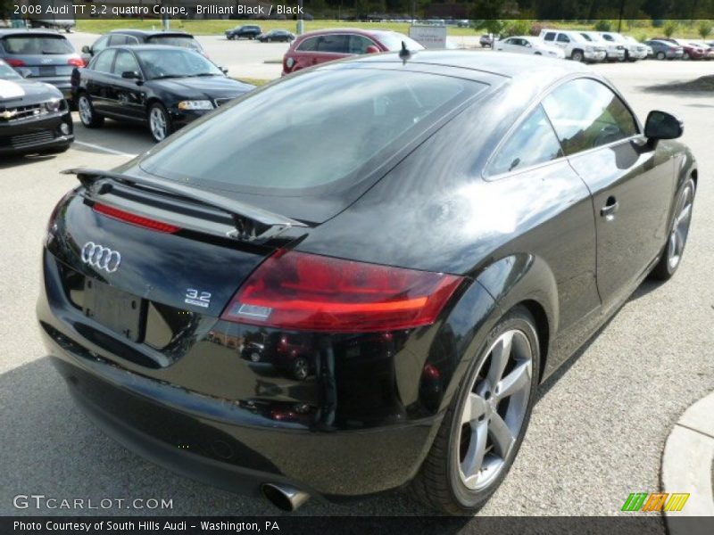  2008 TT 3.2 quattro Coupe Brilliant Black