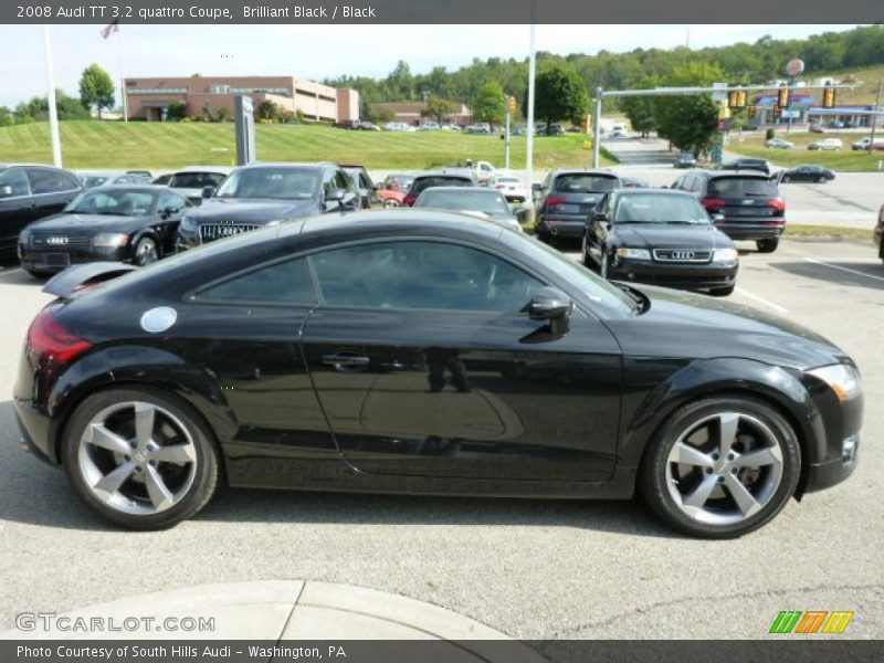  2008 TT 3.2 quattro Coupe Brilliant Black