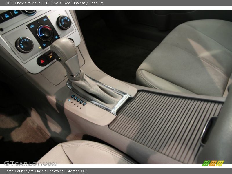 Crystal Red Tintcoat / Titanium 2012 Chevrolet Malibu LT