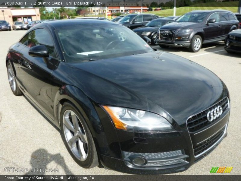 Front 3/4 View of 2008 TT 3.2 quattro Coupe