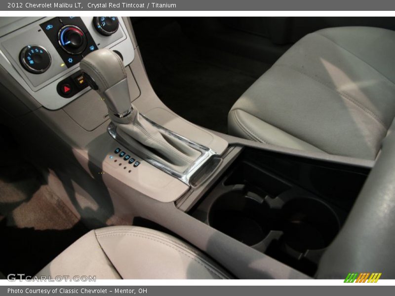 Crystal Red Tintcoat / Titanium 2012 Chevrolet Malibu LT