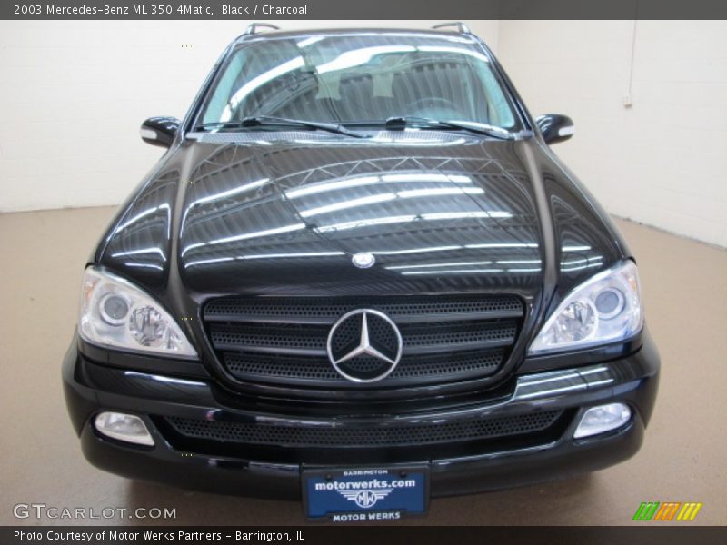 Black / Charcoal 2003 Mercedes-Benz ML 350 4Matic