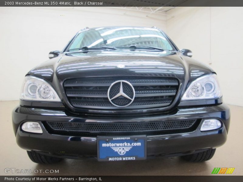 Black / Charcoal 2003 Mercedes-Benz ML 350 4Matic