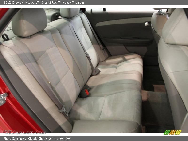 Crystal Red Tintcoat / Titanium 2012 Chevrolet Malibu LT
