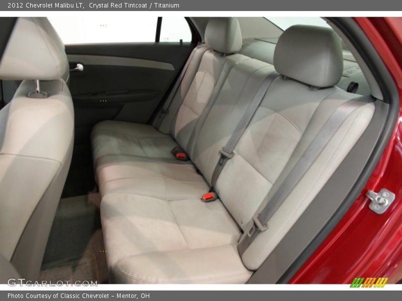 Crystal Red Tintcoat / Titanium 2012 Chevrolet Malibu LT