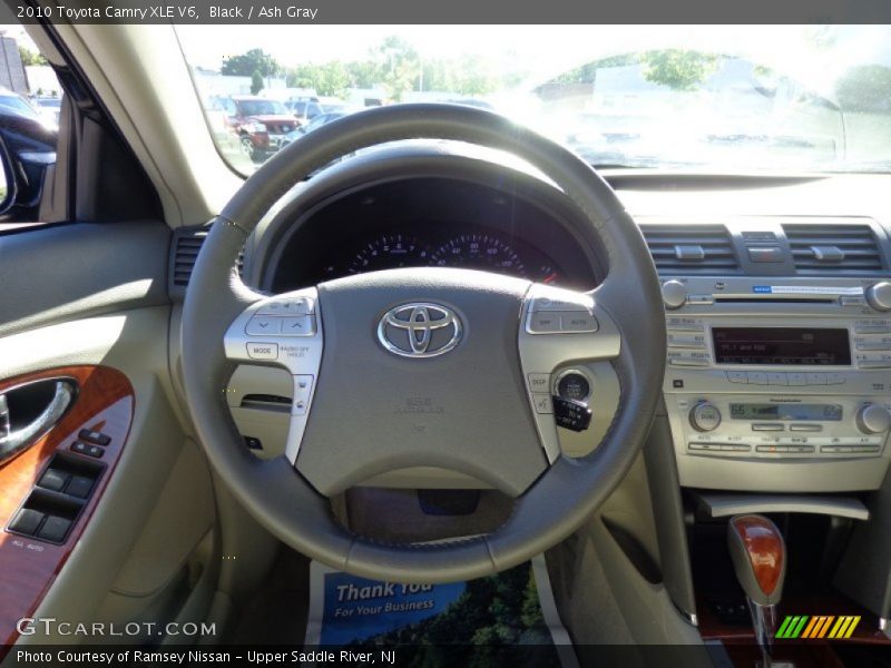Black / Ash Gray 2010 Toyota Camry XLE V6