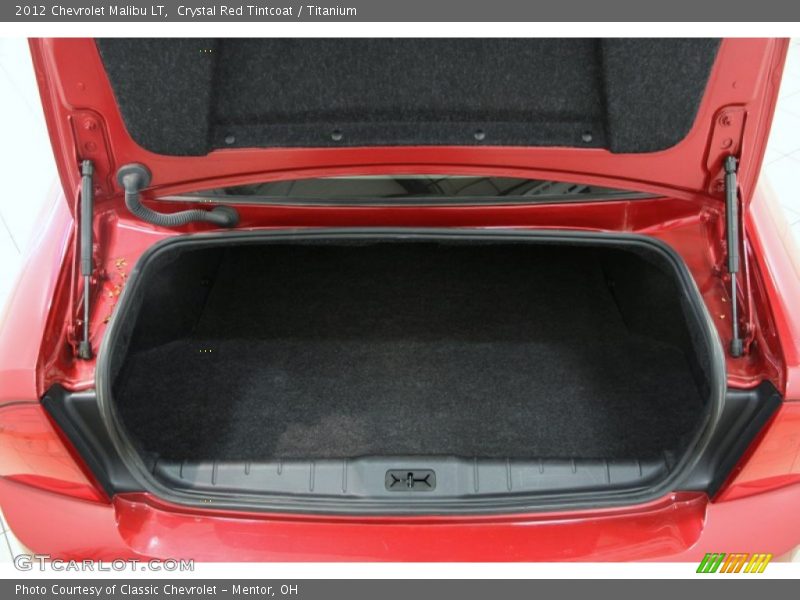 Crystal Red Tintcoat / Titanium 2012 Chevrolet Malibu LT