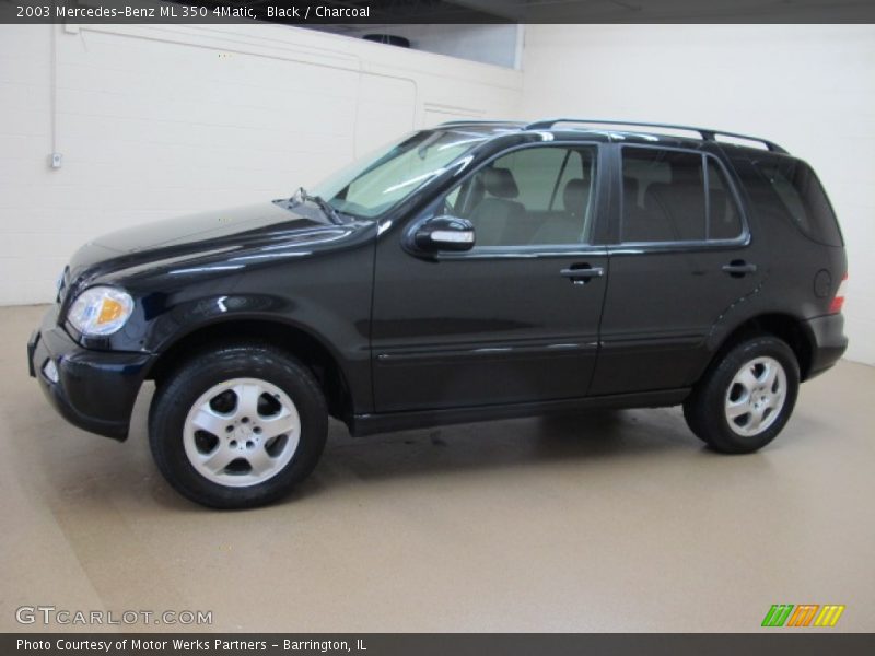 Black / Charcoal 2003 Mercedes-Benz ML 350 4Matic