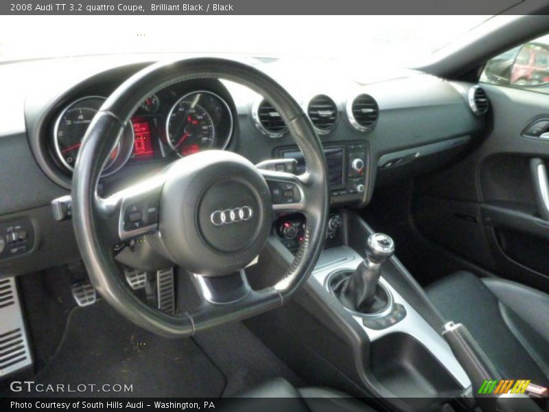 Dashboard of 2008 TT 3.2 quattro Coupe