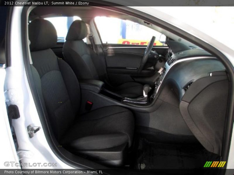 Summit White / Ebony 2012 Chevrolet Malibu LT
